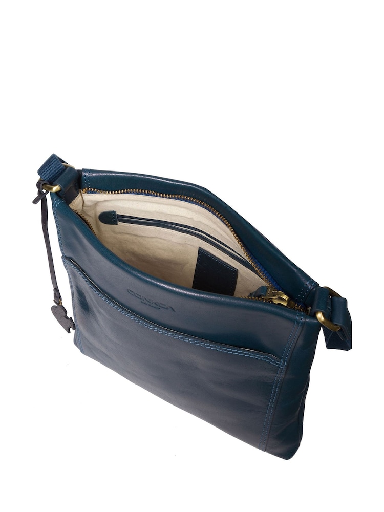 Conkca Dink Leather Cross-Body Bag - Image 4 of 6