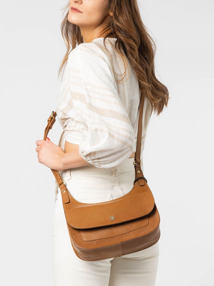 Conkca Ellipse Leather Cross-Body Bag - Image 6 of 6 Conkca Ellipse Leather Cross-Body Bag - Image 6 of 6