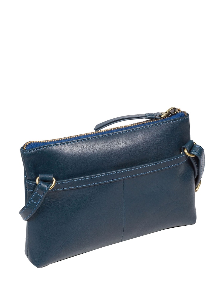 Conkca Blue Sweetie Leather Cross Body Bag - Image 2 of 6