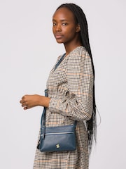 Conkca Blue Sweetie Leather Cross Body Bag - Image 6 of 6