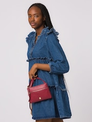 Conkca Blue Sweetie Leather Cross Body Bag - Image 6 of 6
