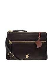 Conkca Blue Sweetie Leather Cross Body Bag - Image 1 of 5
