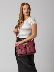 Pure Luxuries London Jenna Leather Shoulder Bag - Image 5 of 5