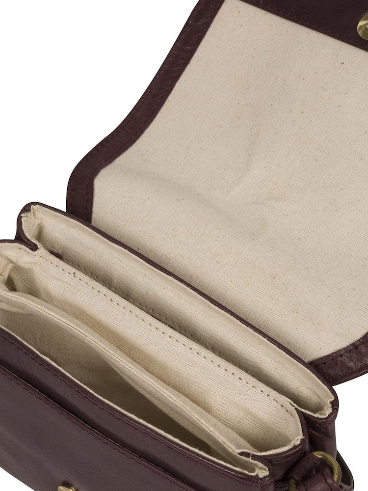 Conkca Marta Leather Cross-Body Bag - Image 4 of 5