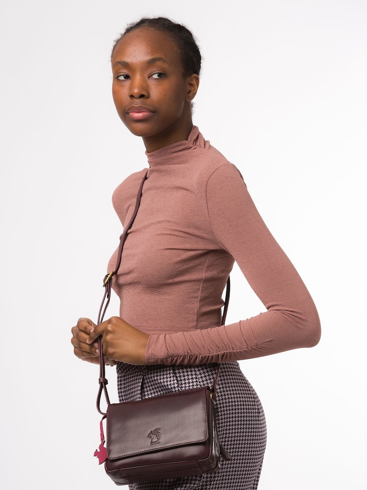 Conkca Marta Leather Cross-Body Bag - Image 5 of 5