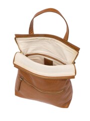 Conkca Anoushka Dark Tan Leather Backpack - Image 4 of 5