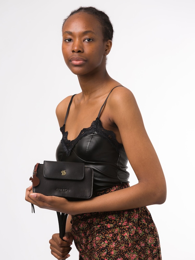 Conkca Little Wonder Leather Cross-Body Clutch Bag - Image 6 of 6