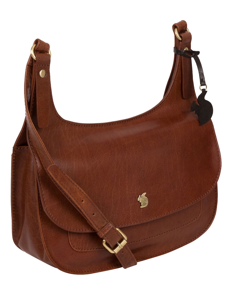 Conkca Ellipse Leather Cross-Body Bag - Image 5 of 6