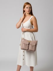 Pure Luxuries London Jenna Leather Shoulder Bag - Image 5 of 5