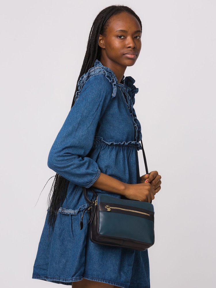 Conkca Drew Leather Cross-Body Bag - Image 1 of 6