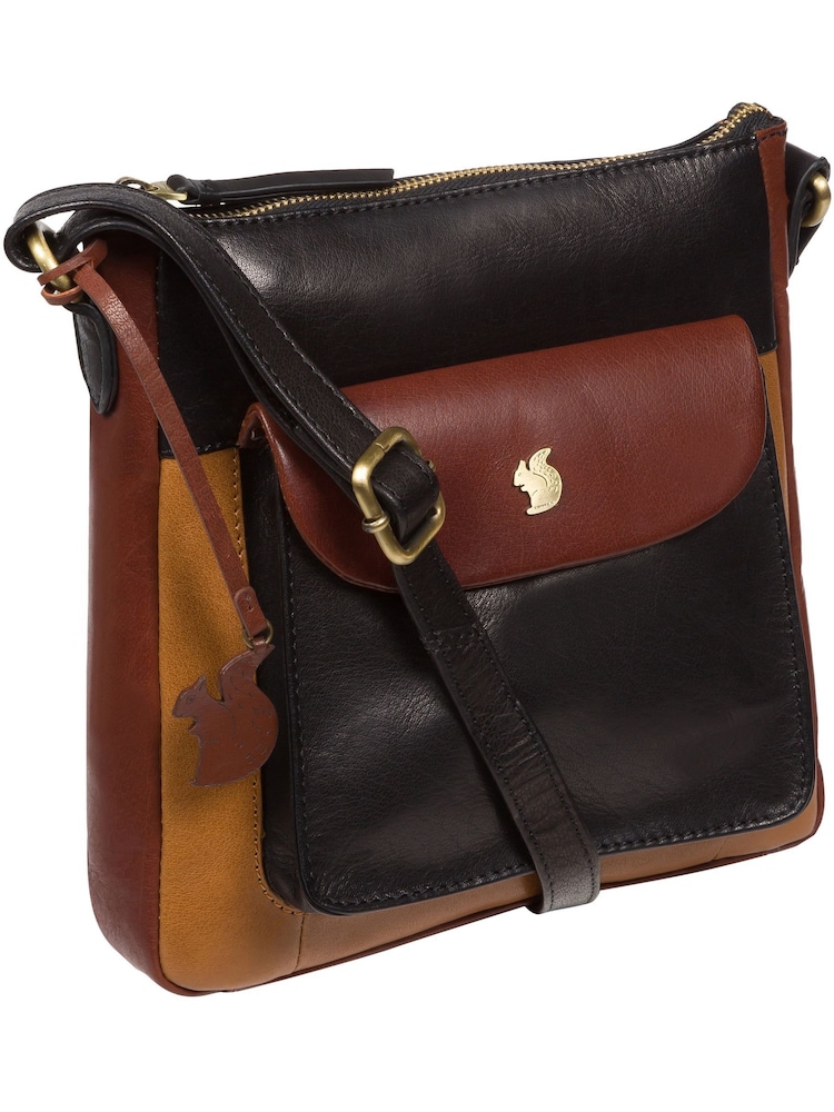 Conkca Shona Leather Cross-Body Bag - Image 2 of 5