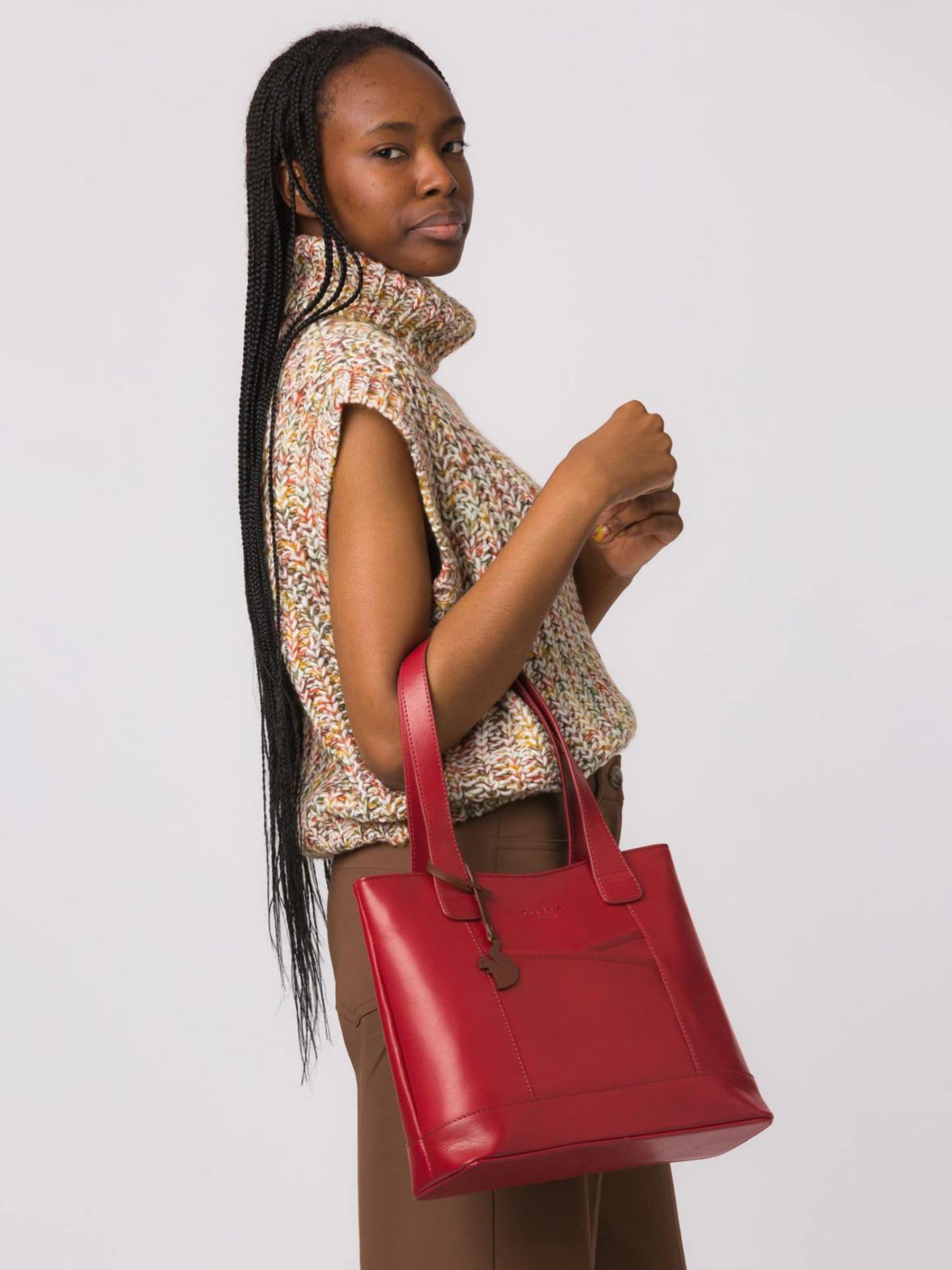 Buy Conkca Little Patience Leather Tote Bag from Next Ireland