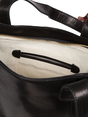 'Little Patience' Leather Tote Bag - Image 6 of 6