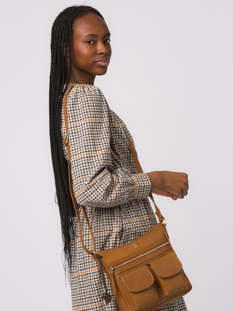 Conkca Baby Bon Leather Cross-Body Bag - Image 6 of 6