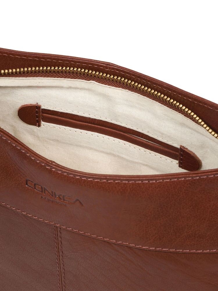 Conkca Baby Bon Leather Cross-Body Bag - Image 6 of 6