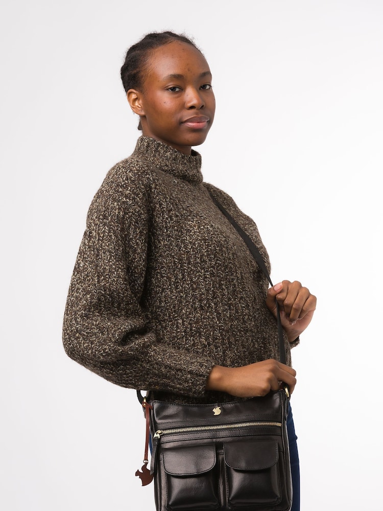 Conkca Baby Bon Leather Cross-Body Bag - Image 6 of 6