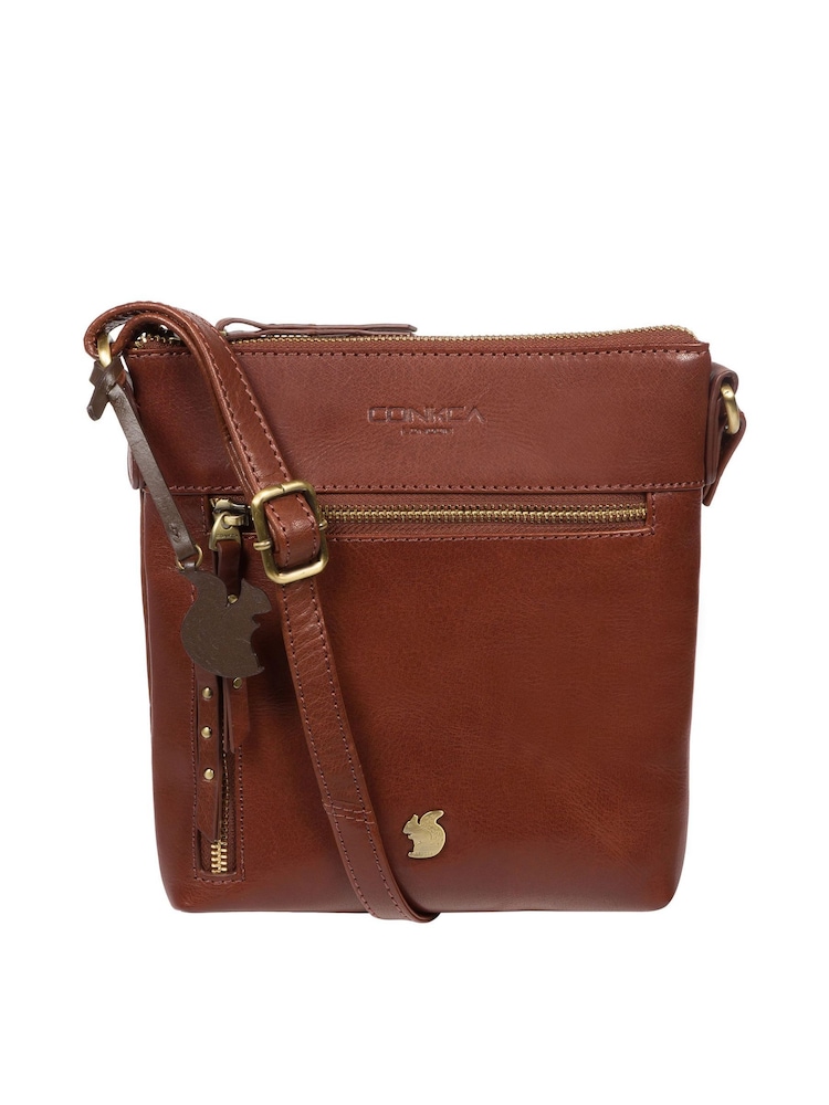 Conkca Elf Leather Cross-Body Bag - Image 2 of 5