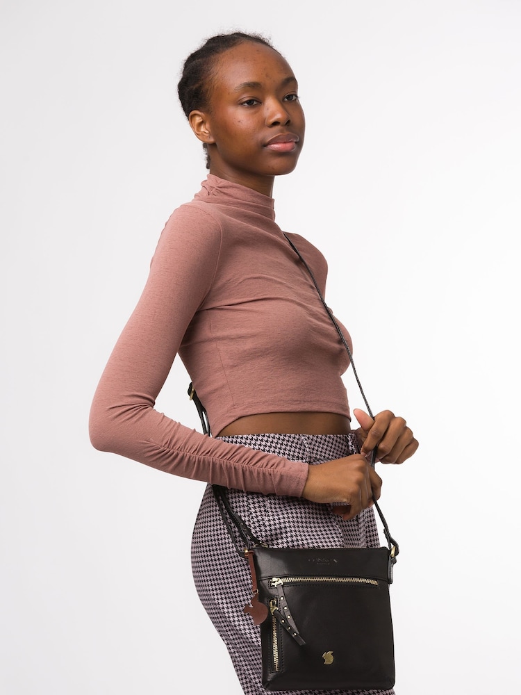 Conkca Elf Leather Cross-Body Bag - Image 1 of 5