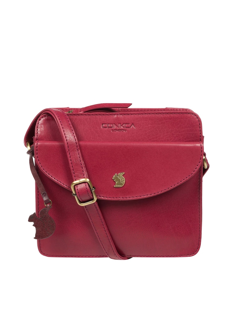 Conkca Magda Leather Cross-Body Bag - Image 1 of 6