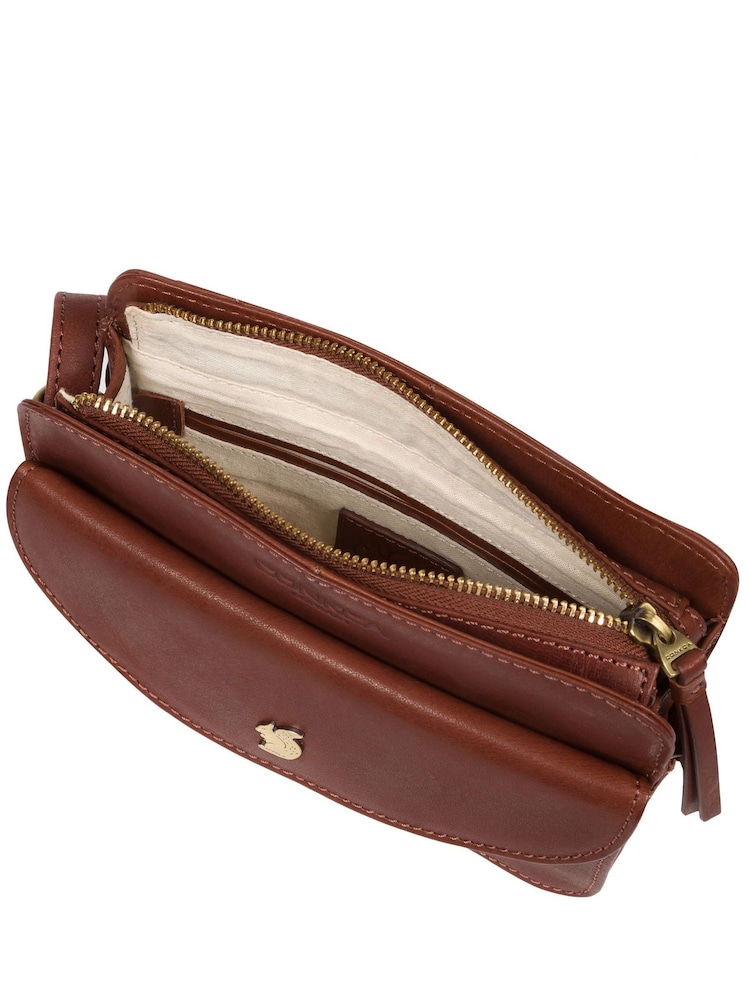 Conkca Magda Leather Cross-Body Bag - Image 4 of 4
