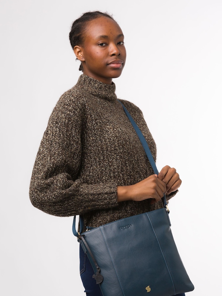 Conkca Sol Leather Cross-Body Bag - Image 6 of 6