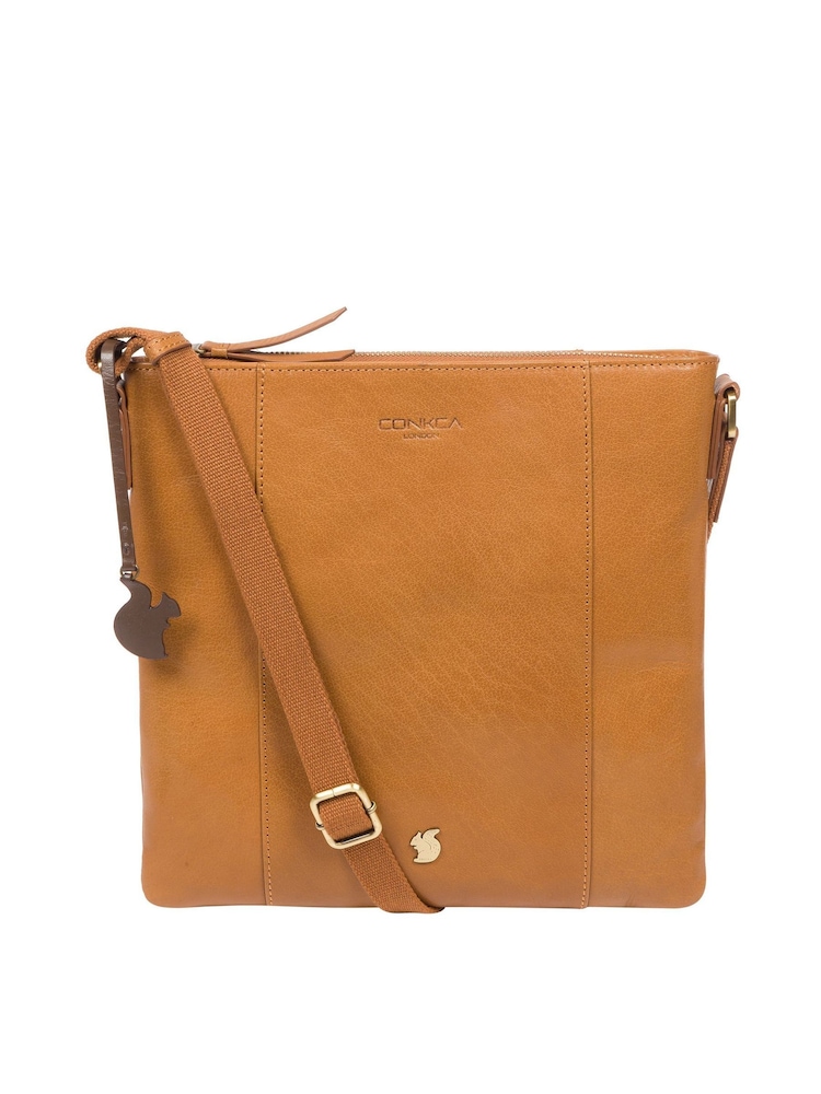 Conkca Sol Leather Cross-Body Bag - Image 1 of 7