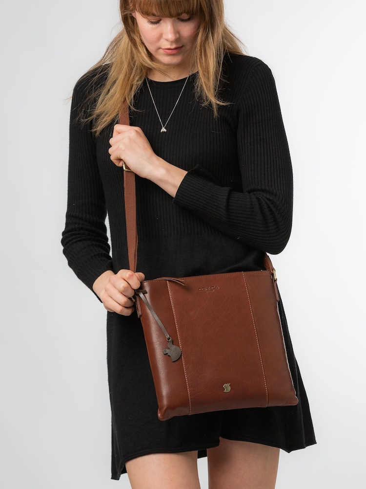 Conkca Sol Leather Cross-Body Bag - Image 6 of 6