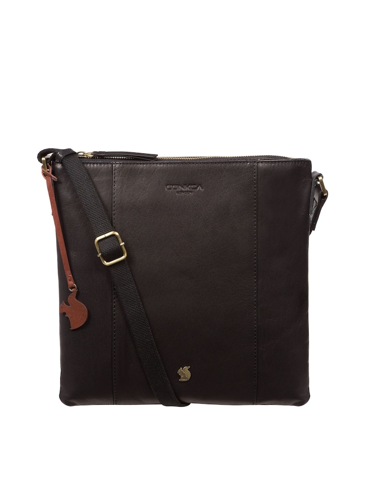 Conkca Sol Leather Cross-Body Bag - Image 1 of 6