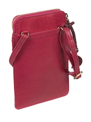 Conkca Bambino Leather Cross-Body Phone Bag - Image 2 of 4