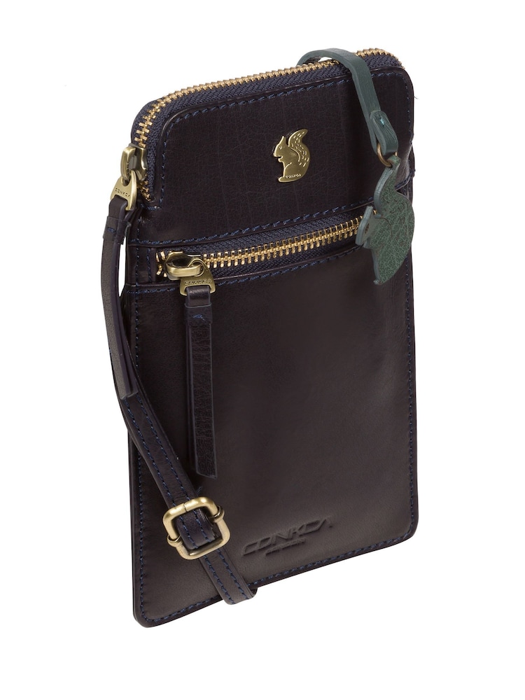 Conkca Bambino Leather Cross-Body Phone Bag - Image 3 of 5