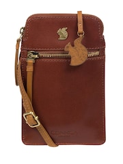 Conkca Bambino Leather Cross-Body Phone Bag - Image 2 of 5