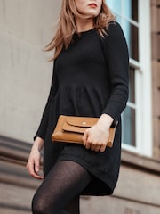 Conkca Treasure Leather Clutch Bag - Image 5 of 5