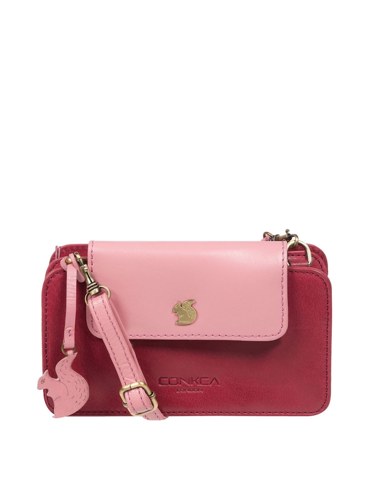 Conkca Little Wonder Leather Cross-Body Clutch Bag - Image 2 of 6