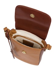 Conkca Buzz Leather Cross-Body Phone Bag - Image 4 of 5