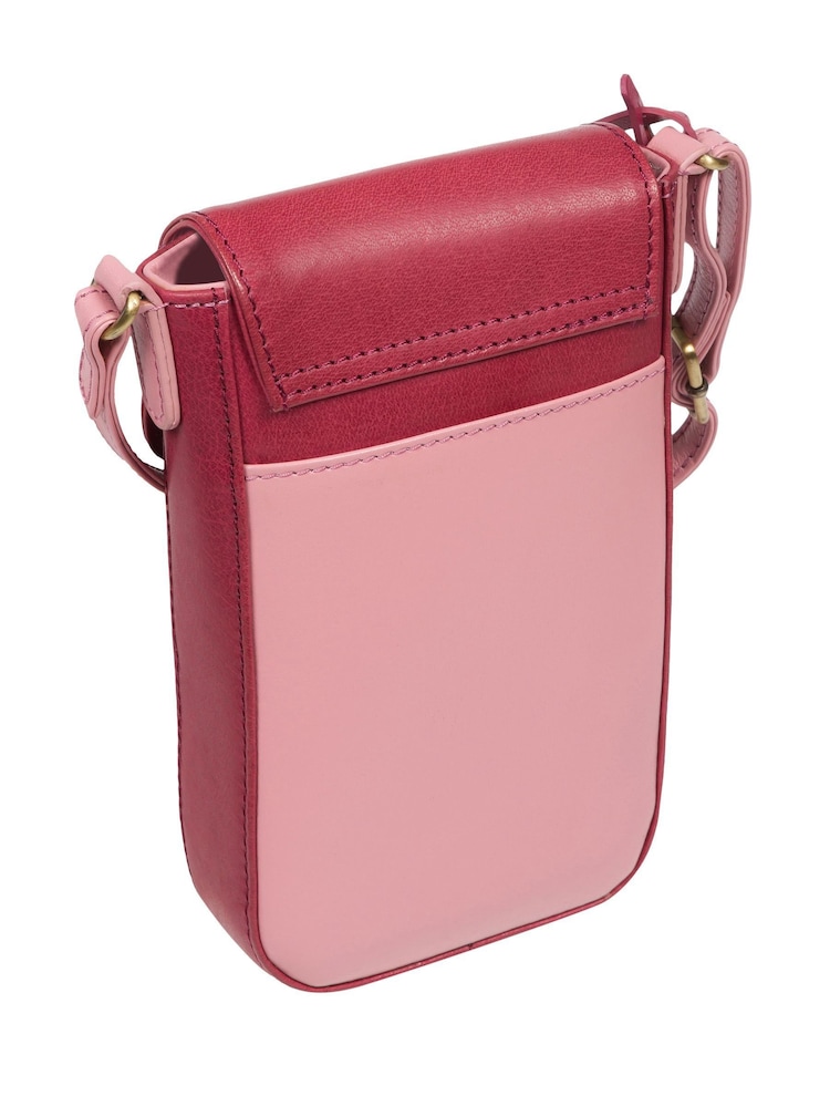 Conkca Buzz Leather Cross-Body Phone Bag - Image 1 of 4