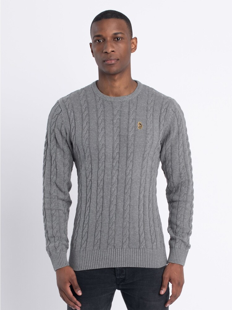 Luke 1977 Aspen 100% Cotton Knitted Jumper - Image 1 of 7 Luke 1977 Aspen 100% Cotton Knitted Jumper - Image 1 of 7