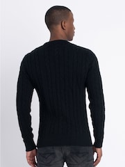 Luke 1977 Aspen 100% Cotton Knitted Jumper - Image 2 of 7