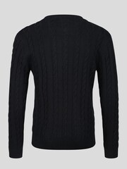 Luke 1977 Aspen 100% Cotton Knitted Jumper - Image 5 of 7