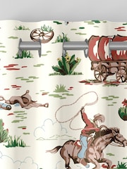 Cath Kidston Multi Cowboy Made To Measure 100% Cotton Curtains - Image 7 of 9
