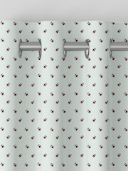 Cath Kidston Mint Rose Bud Made To Measure 100% Cotton Curtains - Image 5 of 9