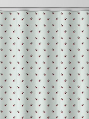 Cath Kidston Mint Rose Bud Made To Measure 100% Cotton Curtains - Image 6 of 9