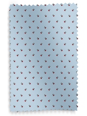 Cath Kidston Blue Rose Bud Made To Measure 100% Cotton Curtains - Image 9 of 9