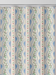 Cath Kidston Blue Wiggle Rose Made To Measure 100% Cotton Curtains - Image 8 of 9