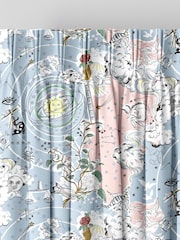 Cath Kidston Blue Power To The Peaceful Made To Measure 100% Cotton Curtains - Image 3 of 9