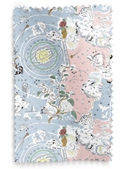 Cath Kidston Blue Power To The Peaceful Made To Measure 100% Cotton Curtains - Image 7 of 9