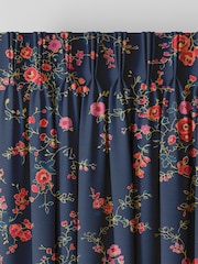 Cath Kidston Blue Millfield Blossom Made To Measure Curtains - Image 5 of 9