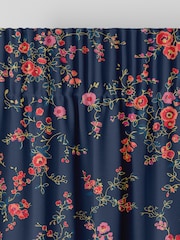 Cath Kidston Blue Millfield Blossom Made To Measure Curtains - Image 6 of 9