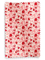 Cath Kidston Red Marble Hearts Made To Measure 100% Cotton Curtains - Image 9 of 9