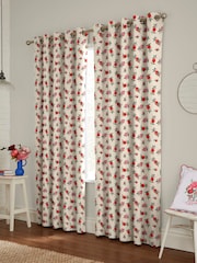Cath Kidston Orange Pomegranate Made To Measure 100% Cotton Curtains - Image 2 of 9