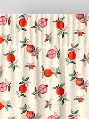 Cath Kidston Orange Pomegranate Made To Measure 100% Cotton Curtains - Image 6 of 9